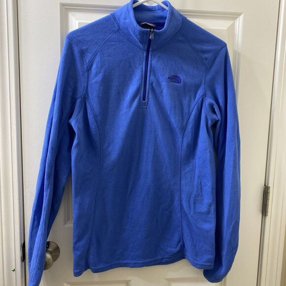 Womens Large The North Face Glacier Freeze Quarter Zip Fleece Pullover - Picture 1 of 8